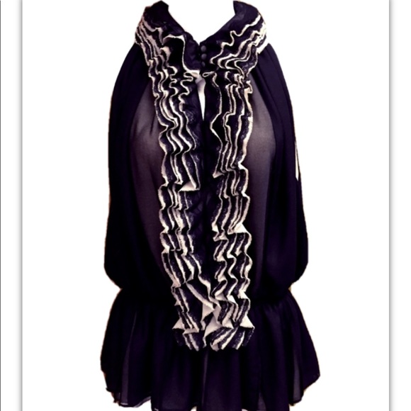 Robert Rodriguez Neiman Marcus Top XL - Picture 1 of 6